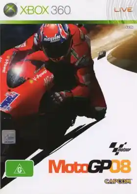 MotoGP 08 (USA) box cover front